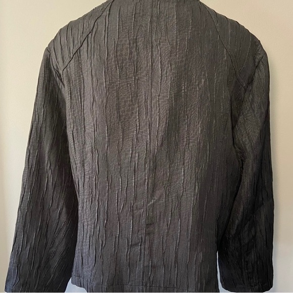 N Touch Ladies Size XL Black Long Sleeve Jacket Zip Front Closure Excellent Cond - Picture 2 of 10